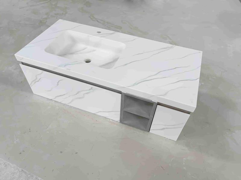 Artificial stone solid sink